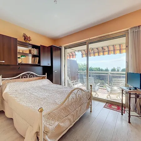 Apartment 2 Pieces Avec Vue Mer, Piscine Et Terrasse, Proche Commerces Et Plages A - Fr-1-789-5 Antibes